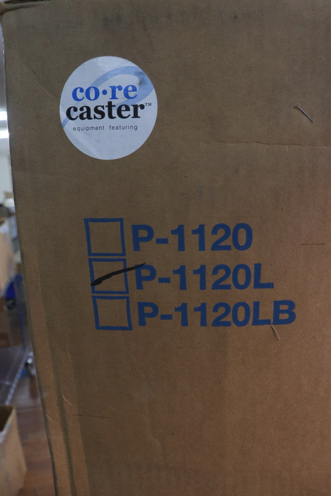 Core Caster Linen Hamper Stainless Steel 32"H P-1120L
