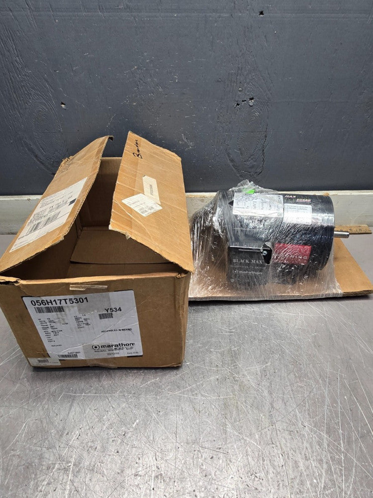 MARATHON 56H17T5301B INVERTER DUTY MOTOR, 1/2HP 1735RPM 230/460V 3PH NEW IN BOX!