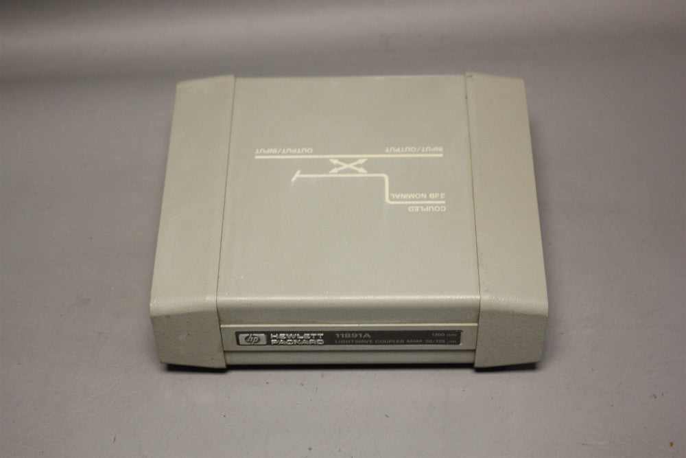HP LIGHTWAVE COUPLER MMF W/OPT 14 11891A