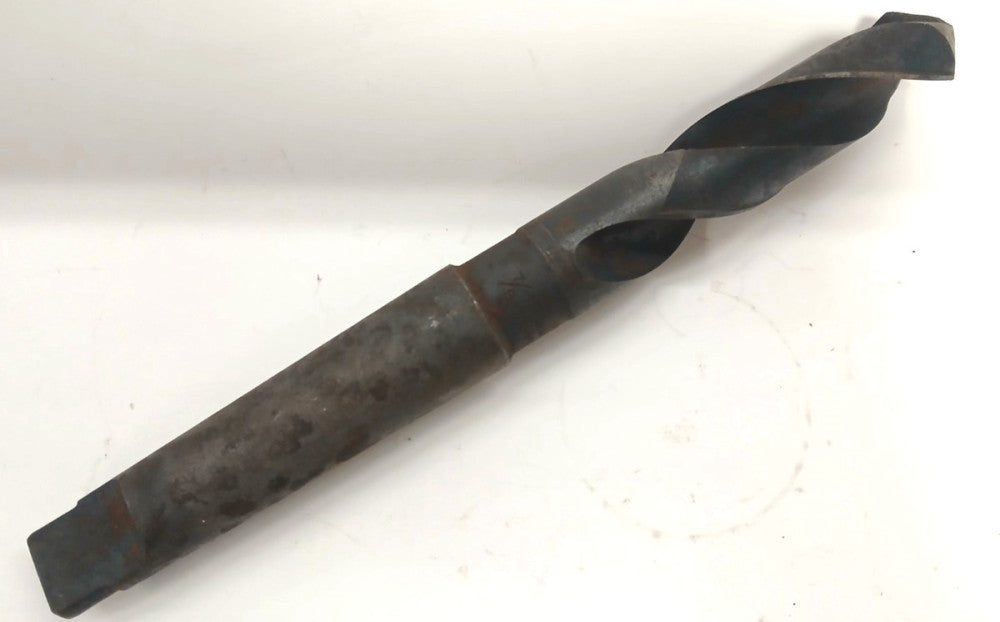 STANDARD HIGH SPEED 7/8 TWIST DRILL BIT W/TAPER SHANK MT3 2 FLUTE OAL 11-1/2"
