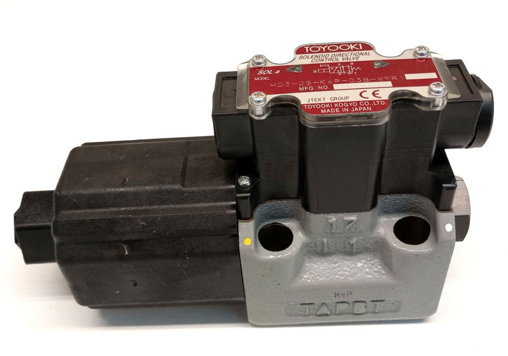Toyooki HD3-2S-KcP-03B-WYR1 Solenoid Directional Control Valve HD32SKcP03BWYR1