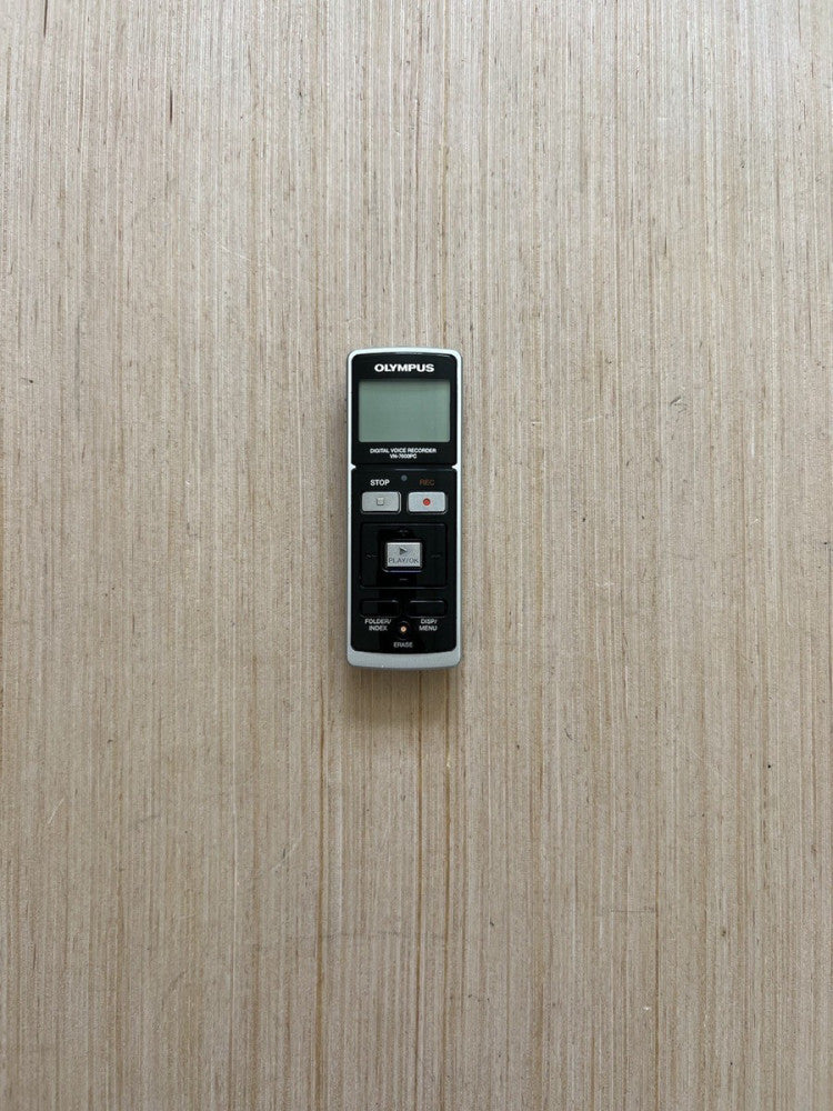 Olympus Voice Recorder VN-7600PC Tested Silver