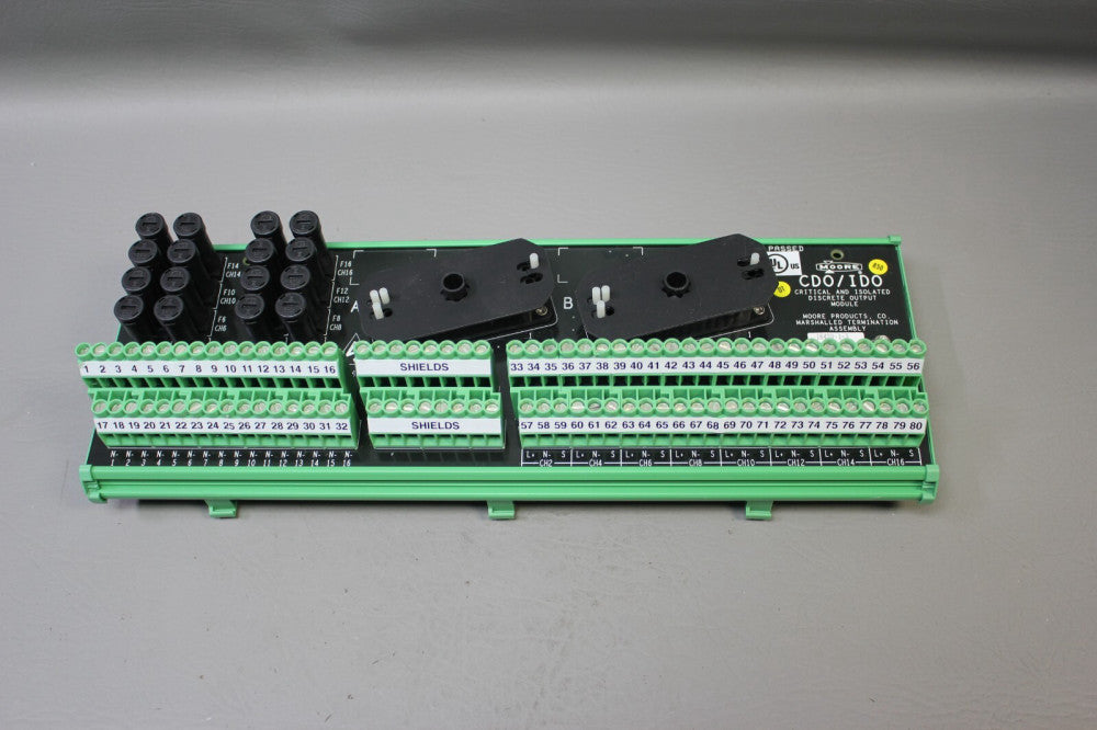 UNUSED MOORE CRITICAL & ISOLATED DISCRETE OUTPUT MODULE 16420-1-3