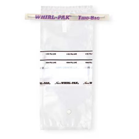 Whirl-Pak B01040 Sampling Bag,Write-On,3.38 Oz.,Pk100
