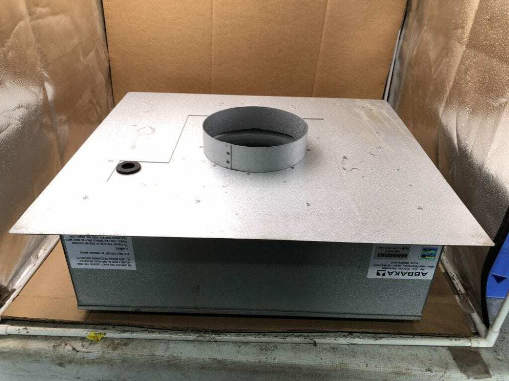 ABBAKA Hy-Ex BL-HY-10 Exterior Ventilator for Range Hood 1000CFM 115V