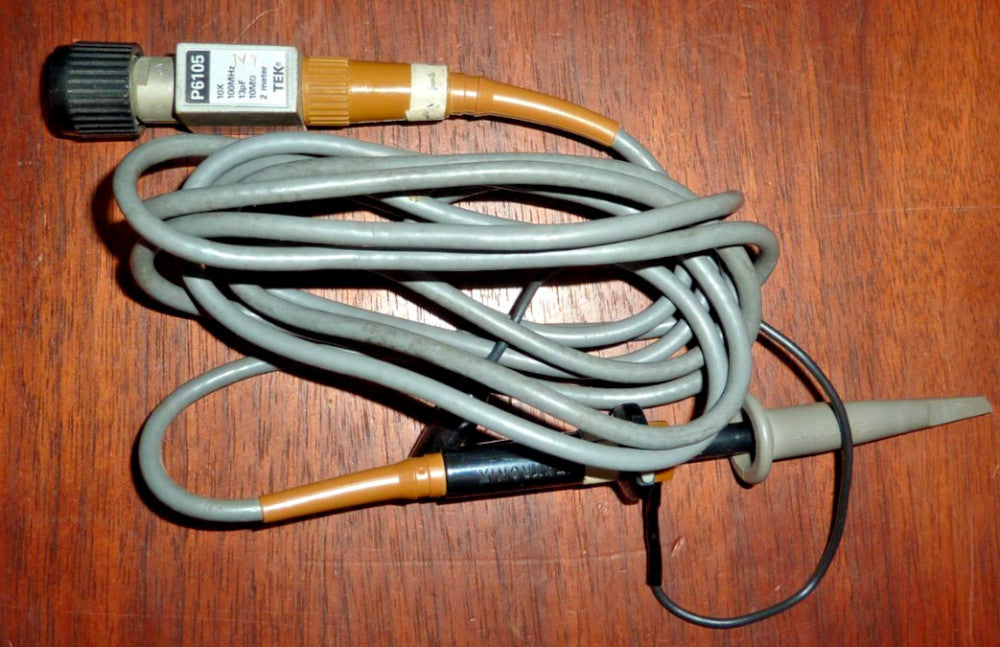 Tektronix p6105 Oscilloscope Probe 13pf 100MHz 10x 2m Long