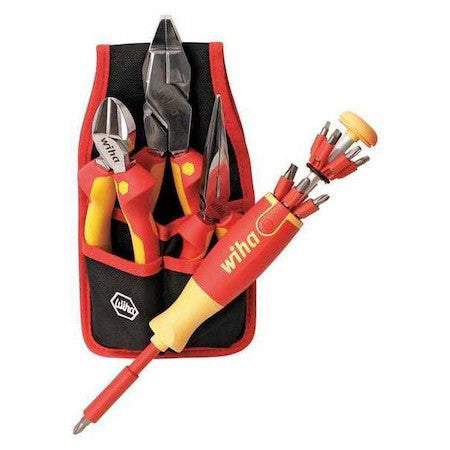 Wiha 32886 Insulated Tool Set,16 Pieces,1000Vac Max