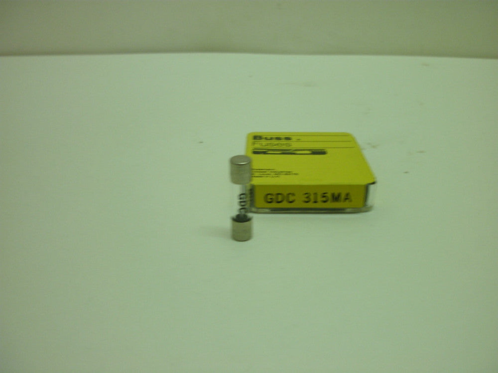 BUSSMANN GDC 315MA TIME-DELAY FUSE 250V AC 35A @ 250V AC1-(PACK OF 5) NEW IN BOX