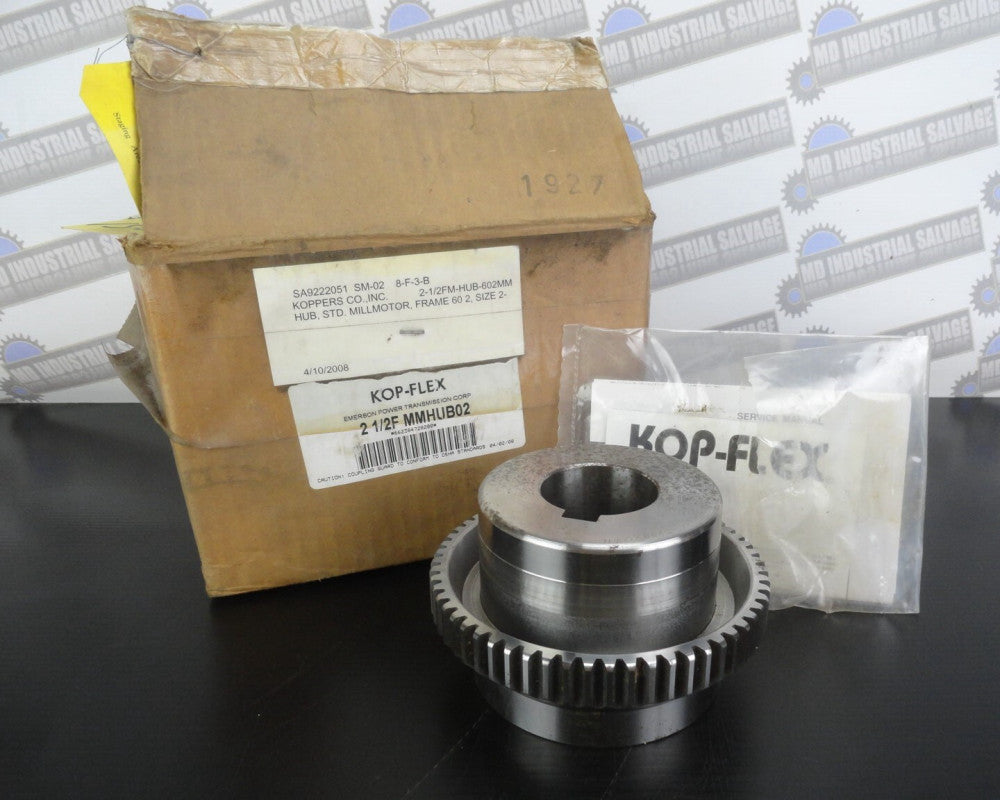 KOP FLEX - 2-1/2F MMHUB02, 1960897 Gear Coupling Hub, 2-1/2" Bore (NEW in BOX)