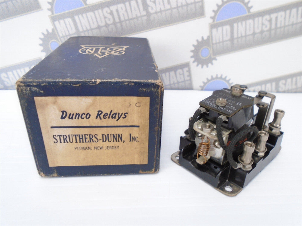 STRUTHERS-DUNN - POWER RELAY - B1XBX - 115-230AC 115DC, 60 CY (NEW)