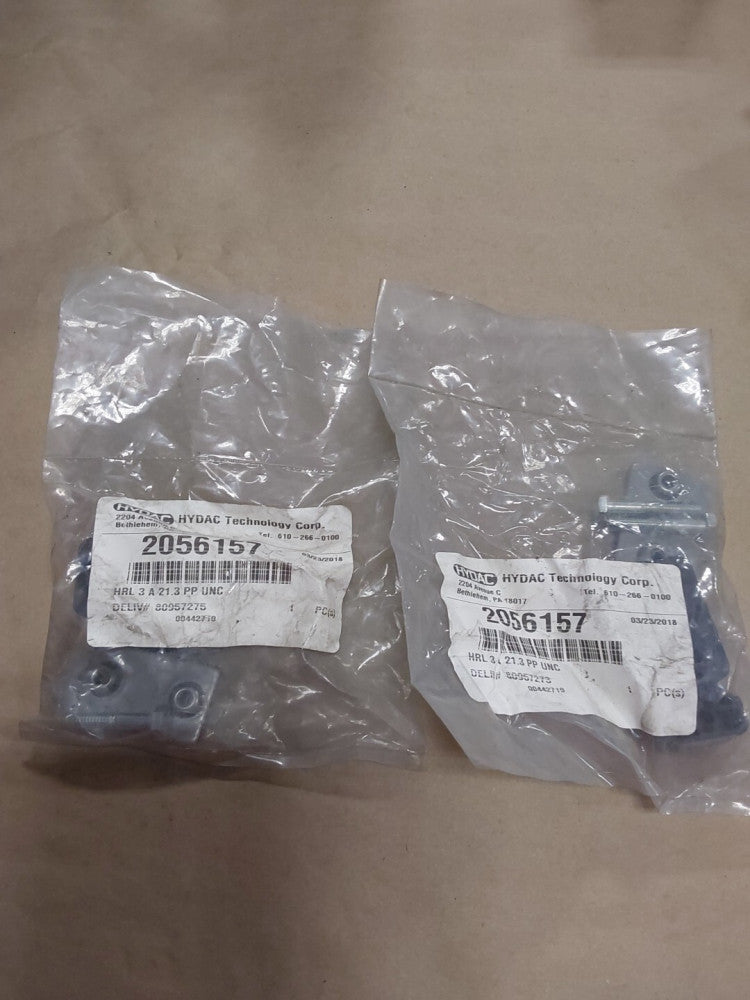 HYDAC 2056157 Standard Duty Single Clamp, Lot Of 2