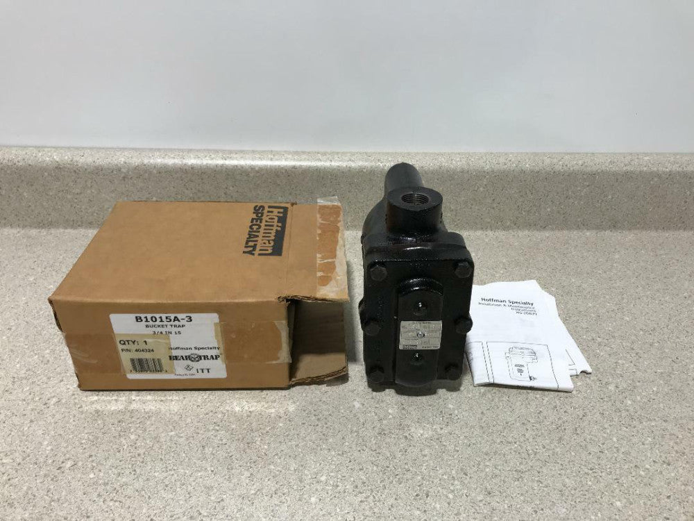 Hoffman Specialty Bucket Trap 3/4in 404324 B1015A-3 NEW