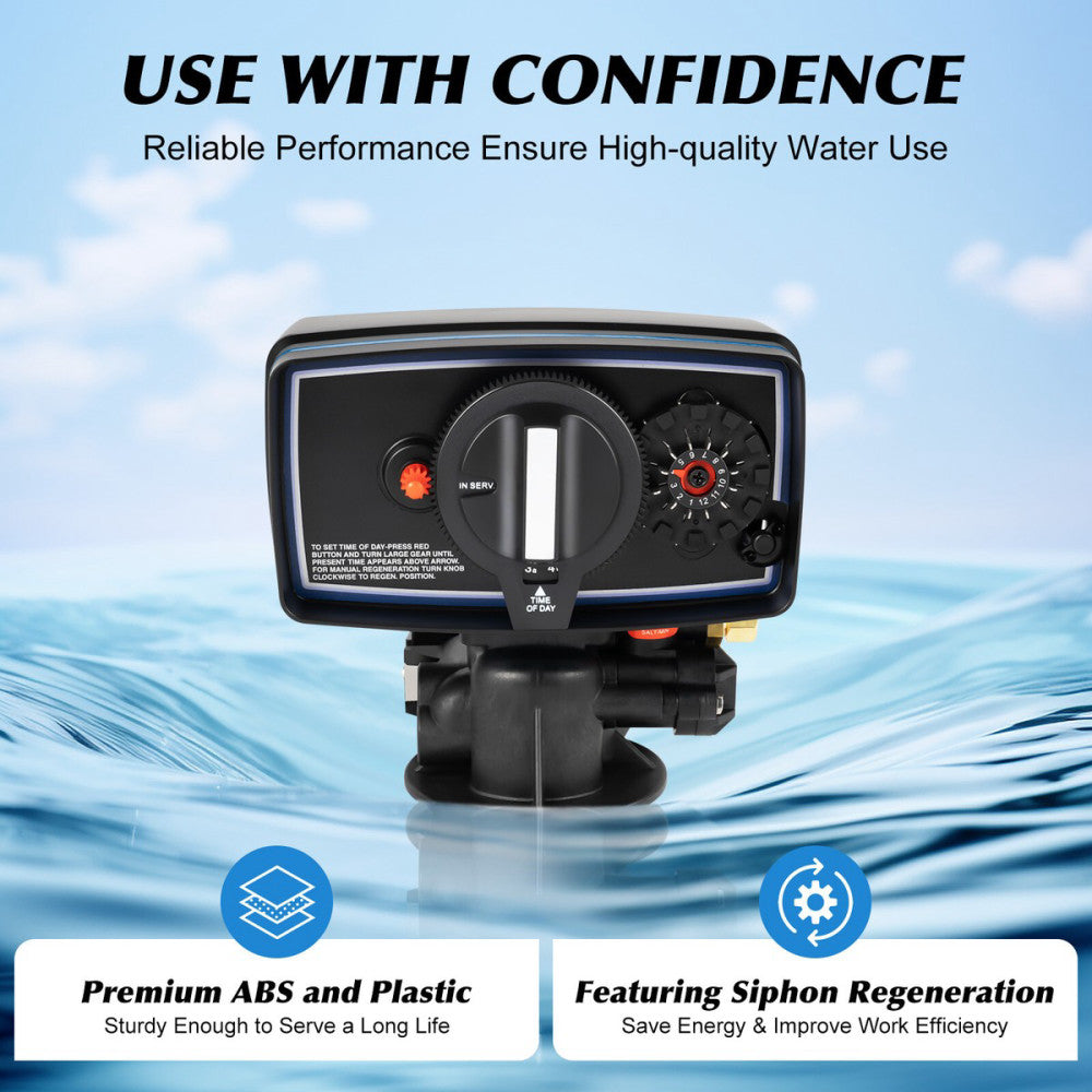 240L/Bag Automatic Fleck 5600 Control Valve Fit For Water Filter Softener Resin