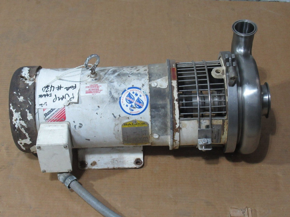 Waukesha Puriti C216 S/S Centrifugal Pump  With 5HP Motor