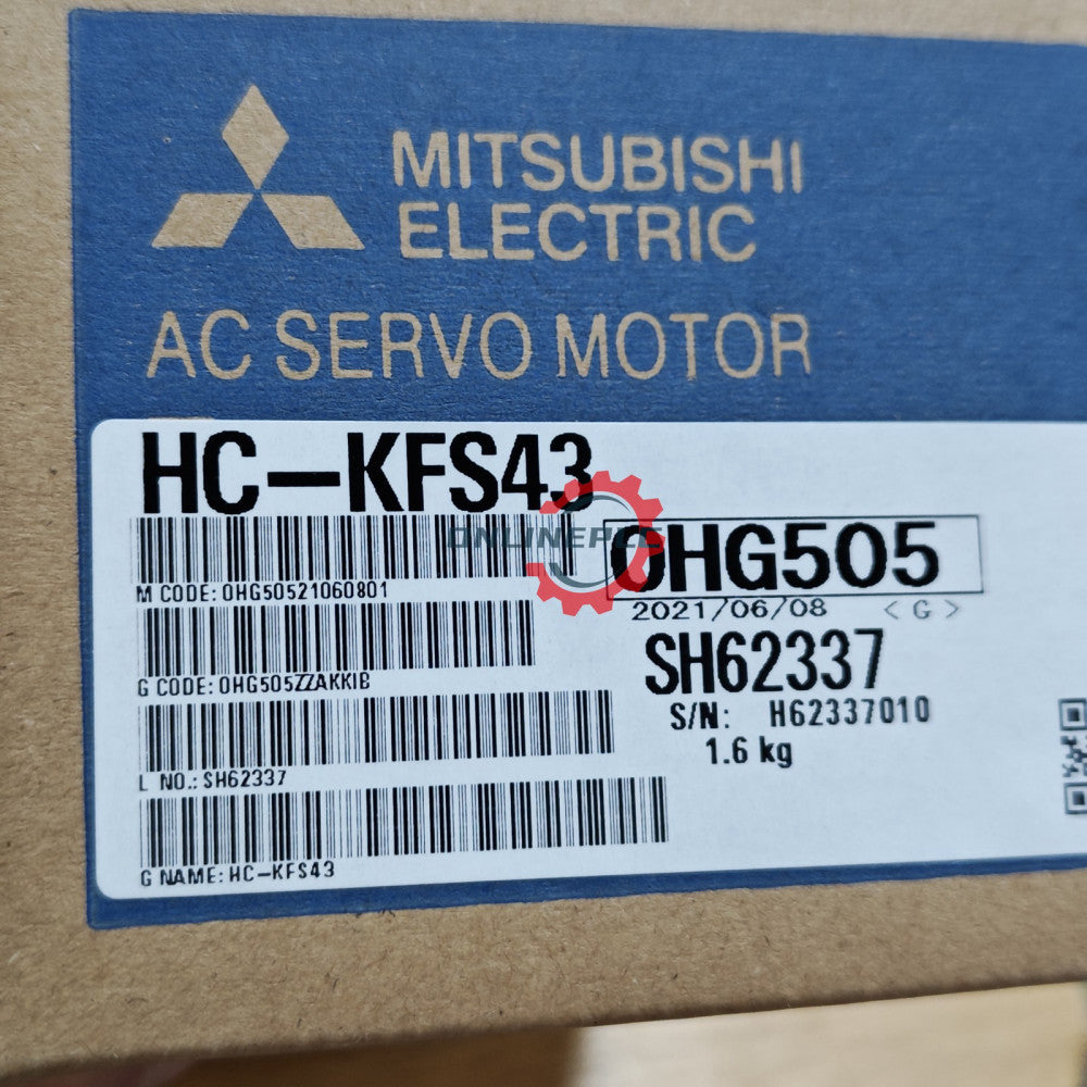 1PC Mitsubishi HC-KFS43 Servo Motor HCKFS43 New In Box Free EXPEDITED Shipping