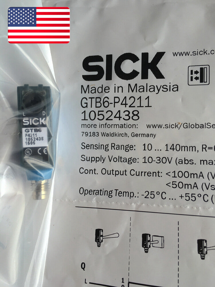 1PC NEW for GTB6-P4211 1052438 Reflective Photoelectric Switch Sensor -US Stock