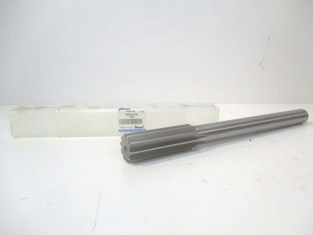 TMX (5-015-270) 61/64" x 2-5/8" HSS RH Straight Chucking Reamer 