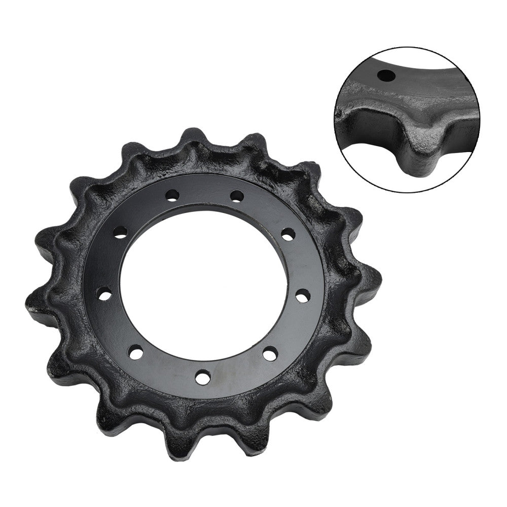 V0511-21110 For Kubota SVL75 75C SVL75-2 SVL75-2C SVL65 9 Bolt Holes 15 Teeth