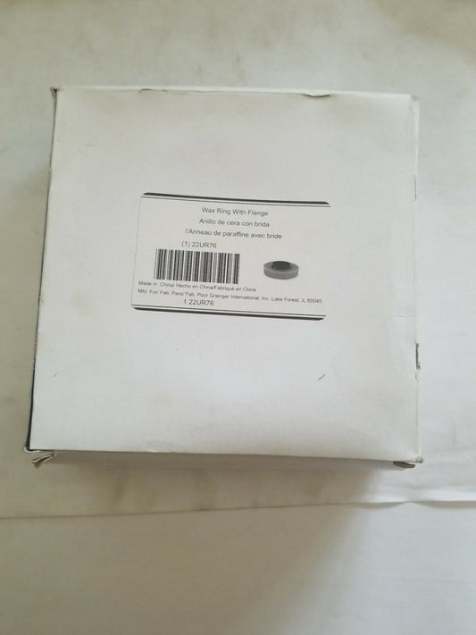22UR76 PETROLEUM WAX/POLYETHYLENE WAX RING, USE WITH 3” & 4"