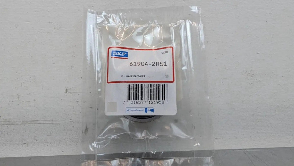 SKF 61904-2RS1 Deep Groove Ball Bearing 20mm ID 37mm OD 9mm Wide