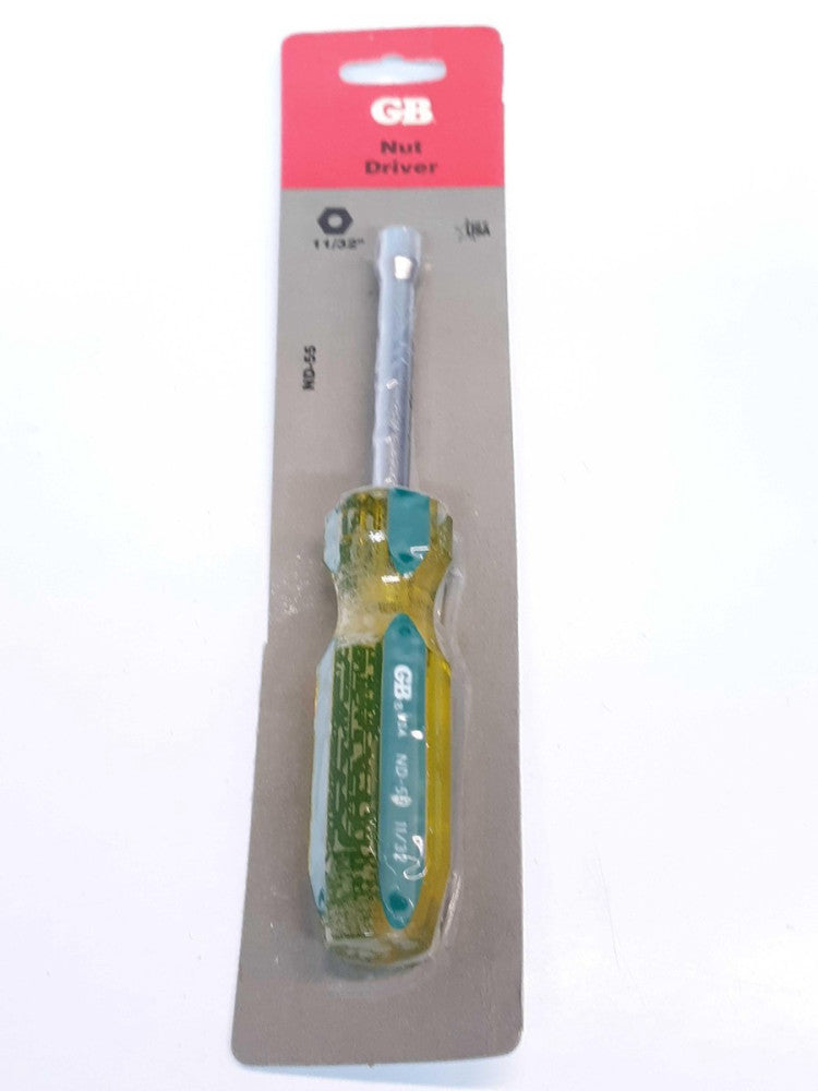 GB Electical ND-55 Hollow Shaft Nut Driver 11/32" 