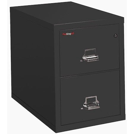 Fireking 2-2131-Cbl 15-1/4" W 2 Drawer Fire-Resistant Vertical File Cabinet,