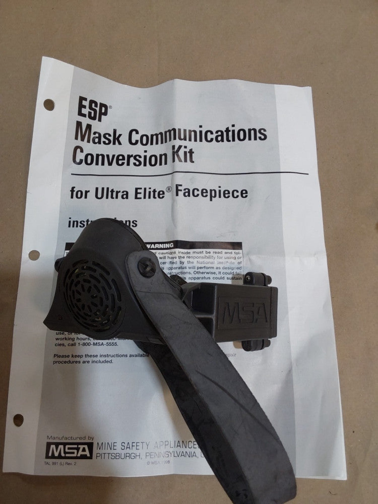MSA 817297 ESP Voice Amplifier Communications System FOR ULTRA ELITE FACEPIECE 