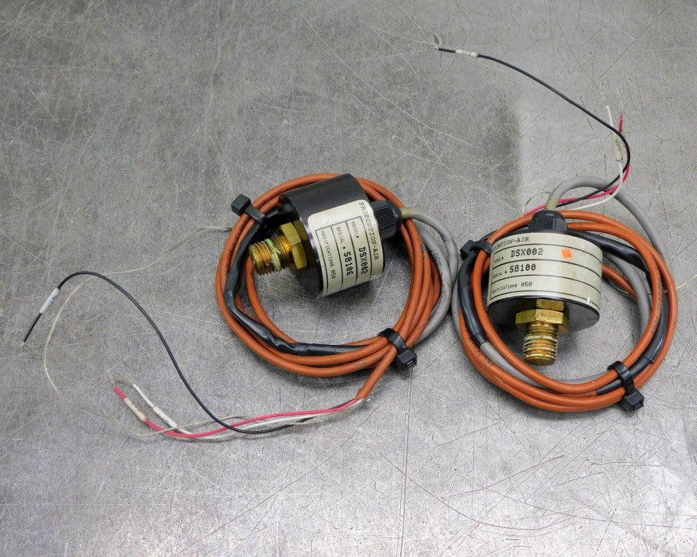 Proportion Air DSX002 Pressure Sensor Pneumatic 1/4" NPT Modification Lot of (2)