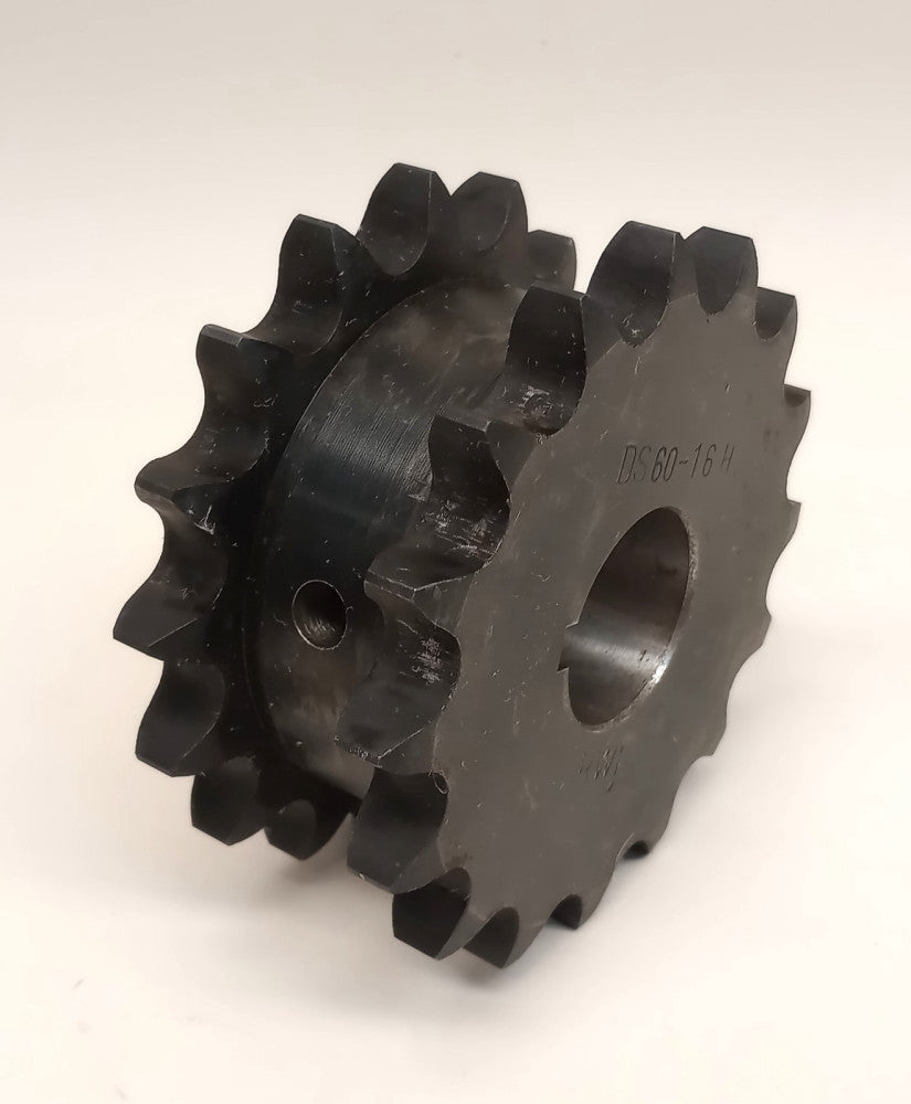 RWI DS60-16H 1-1/4 Hardened Dual Sprocket 1-1/4" Keyed Bore DS6016H114