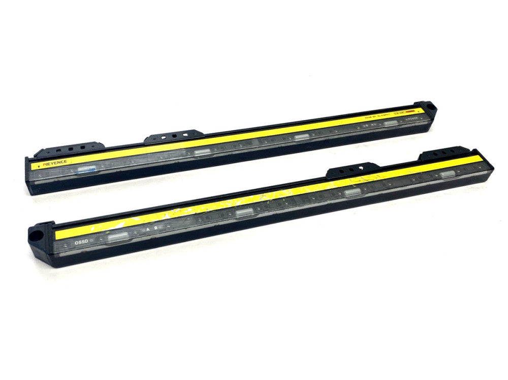 Keyence GL-S16FH Safety Light Curtain Set, GL-S16FH-T & GL-S16FH-R
