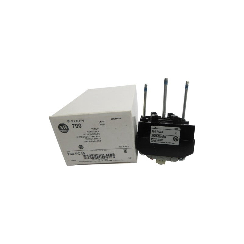 ALLEN BRADLEY 700-PC40 SER. E (WH) NSMP