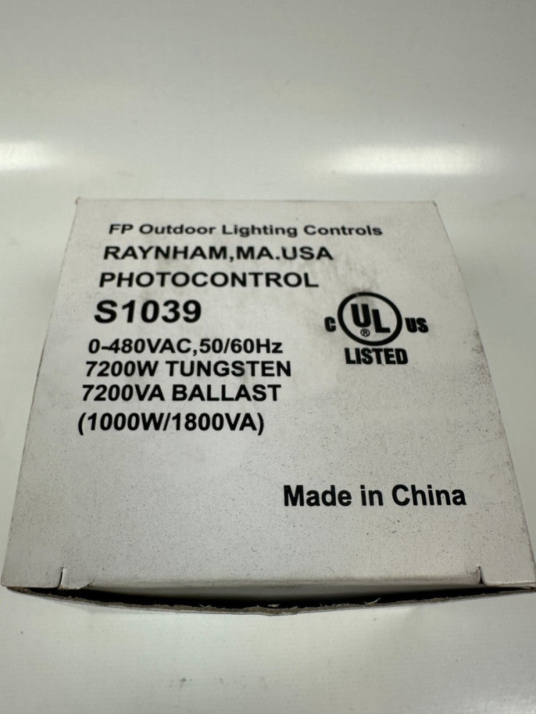 FP Outdoor Lighting Controls S1039 Photo Control 0-480VAC Shorting Cap -Lot of 2