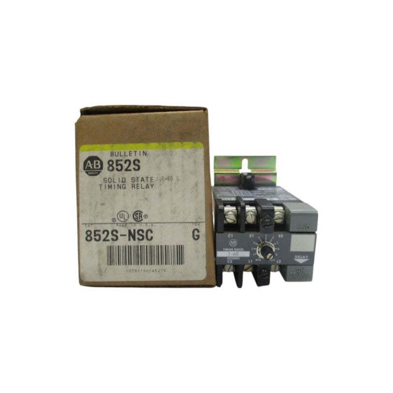 ALLEN BRADLEY 852S-NSC SER. G 300V 3A 1-60S (BR/YL) NSMP