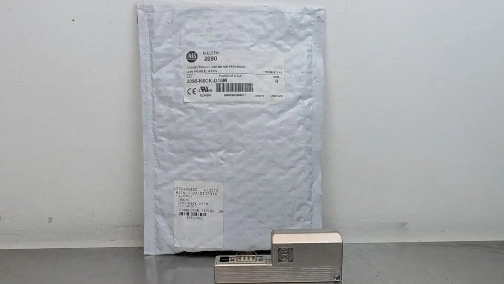Allen-Bradley 2090-K6CK-D15M Connector Kit Ser B 15-Point K6K Motor Feedback Low