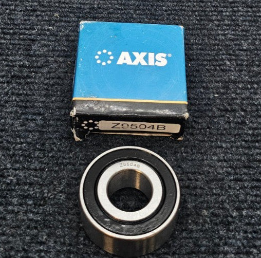 (QTY 2) AXIS Z9504B Straight Bore Radial & Deep Groove Ball Bearing
