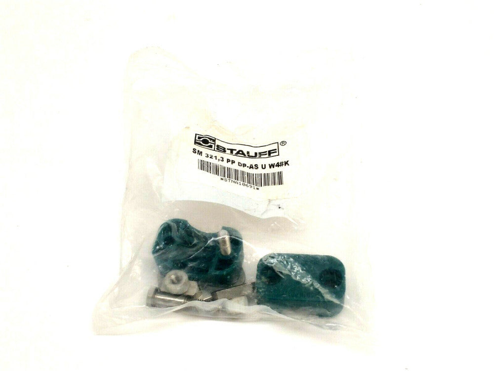 Stauff SMG-321.3-PP-DP-AS-U-W4-K Standard Series Rail Kit Clamp STNA10691