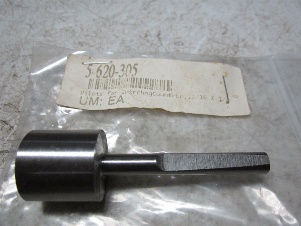 TMX (5-620-305) 13/16 x 1/4" Pilot for Interchangeable Counterbore