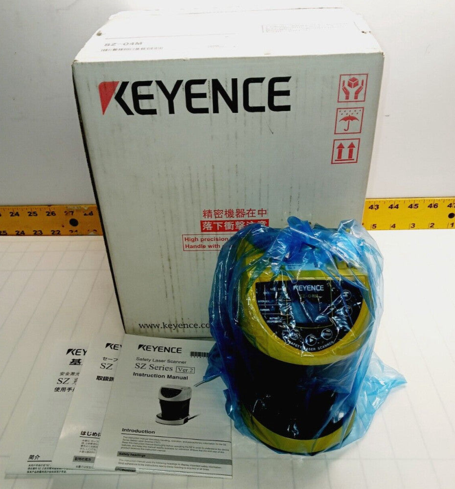 NEW KEYENCE SAFETY LASER SCANNER  SZ-04M  VER.2