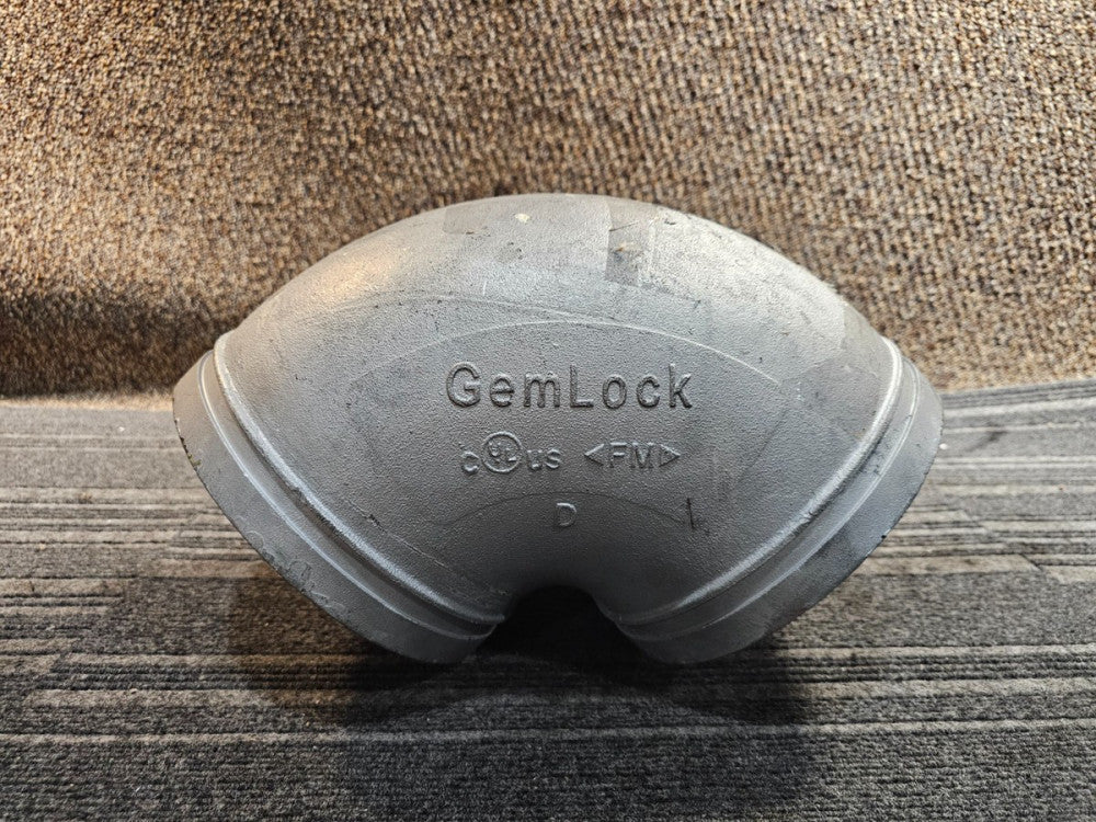 GemLock Fig F105 8 in. Grooved x 8 in. Grooved 90 Degree Elbow 300 PSI Rated
