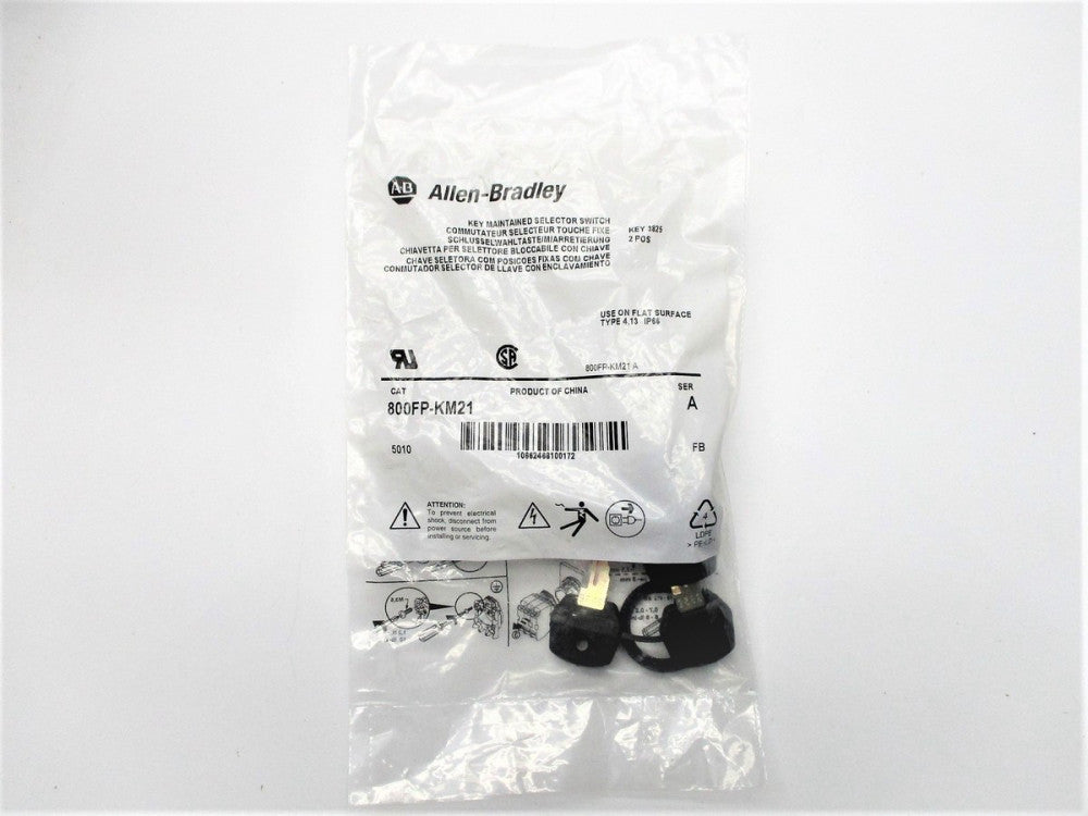 ALLEN BRADLEY 800FP-KM21 SER. A NSMP