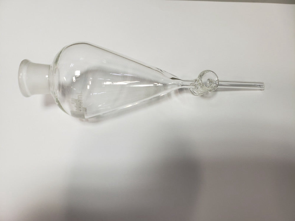 FisherBrand 13678603 125mL Squibb Pear-Shaped Separatory Funnel