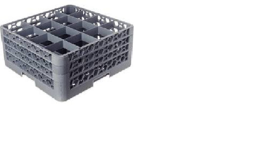 (SET OF 2) DON 1158766 GRAY RACK WITH 3 EXTENDER 16 COMP (NEW)
