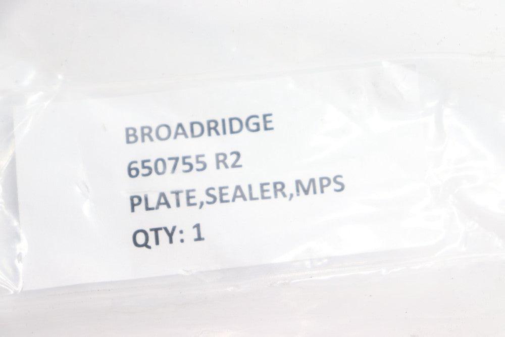 Broadridge Sealer Plate R2 MPS 650755 