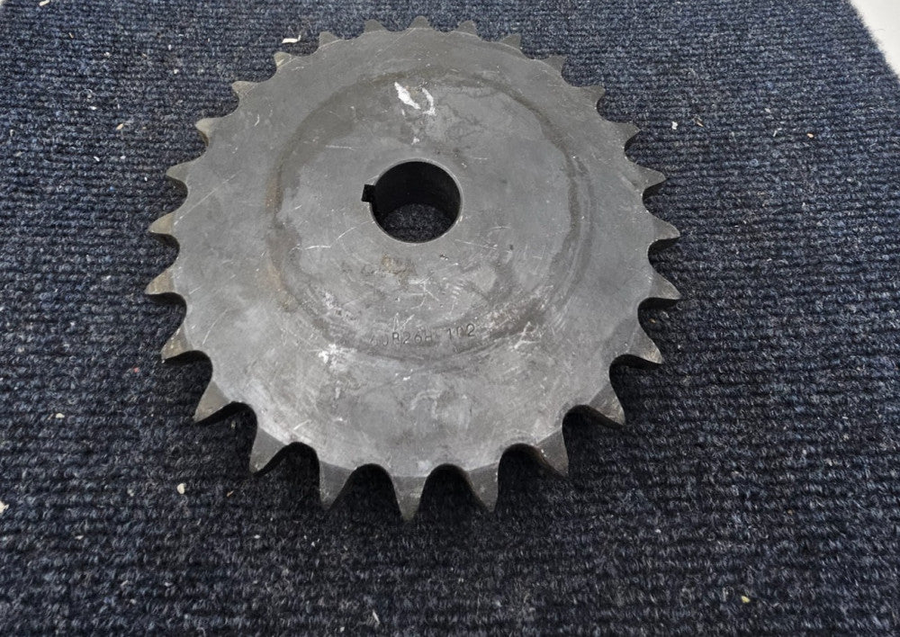 TW 60B26H 102 Black Sprocket 26 Teeth Round Keyed Bore