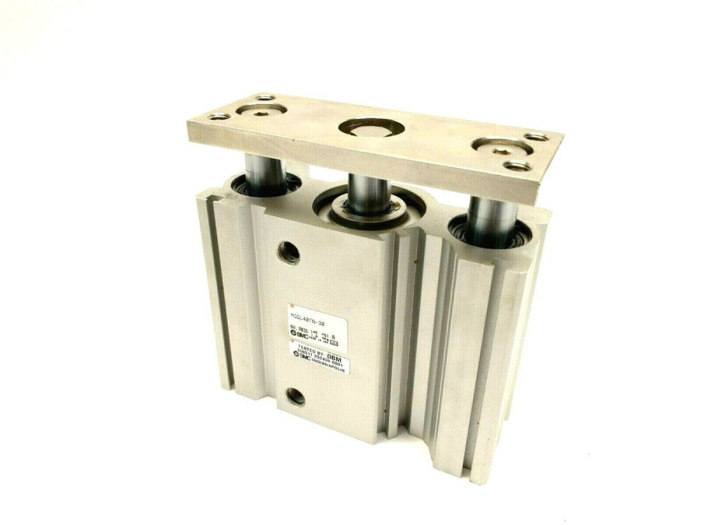 SMC MGQL40TN-30 Ball Bearing Guided Pneumatic Cylinder 40mm Bore 30mm Stroke