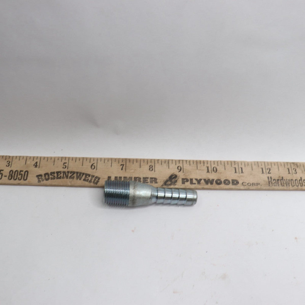 King Combination Nipple 316 Stainless Steel 1/2" x 3"