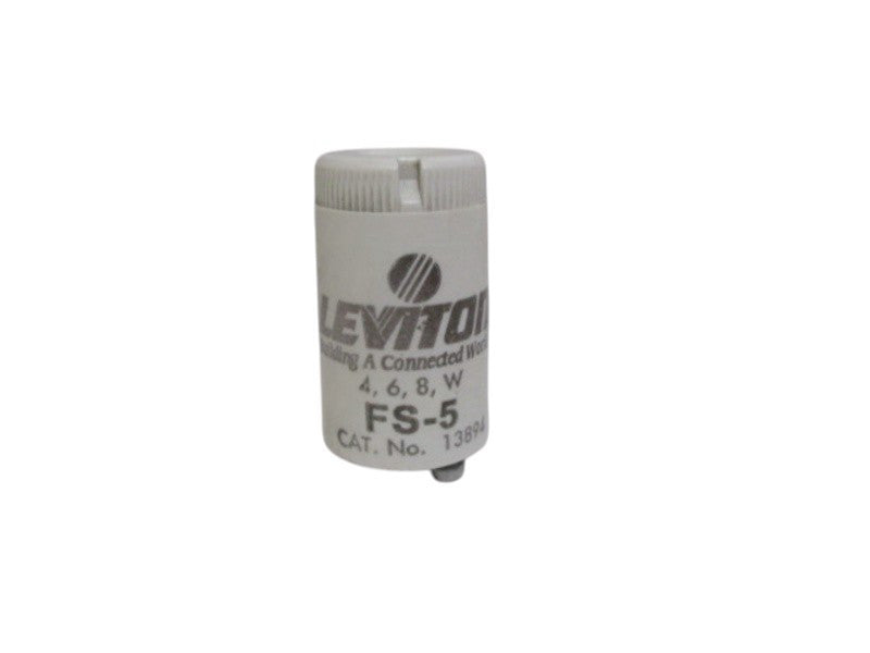 LEVITON FS-5 LAMP 13894 STARTER 4, 6, 8W  NSNP
