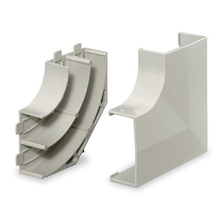 Hubbell Wiring Device-Kellems Pw2febc Flat Elbow Base And Cover,White