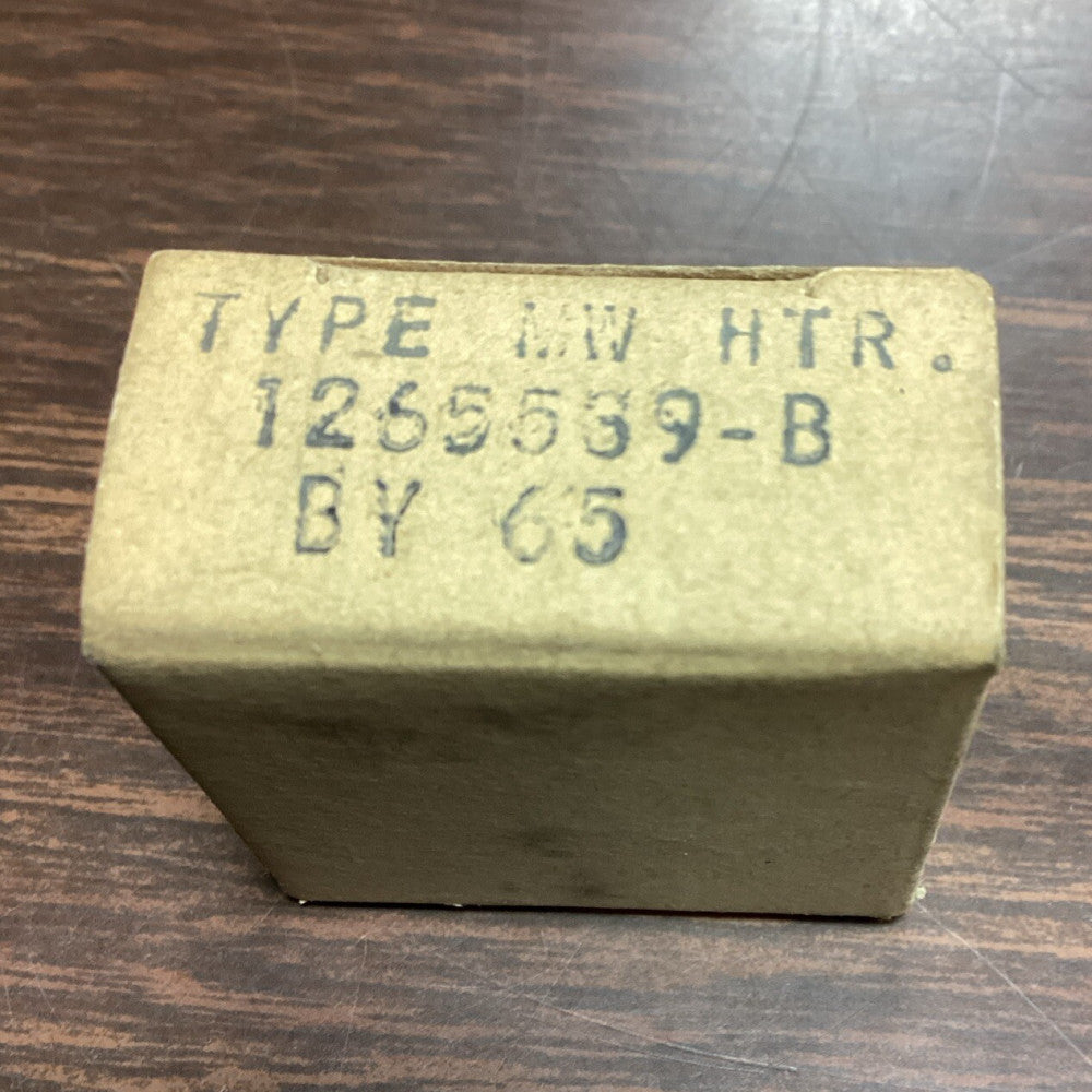WESTINGHOUSE OVERLOAD RELAY HEATER, 1265539-B, BY65, 1-7/16" X 1", STEEL A63