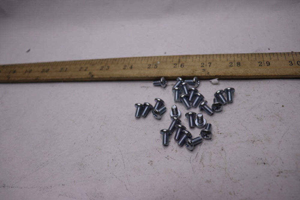 (25-Pk) Prime-Line Round Head Slotted/Phillips Combo Machine Screw